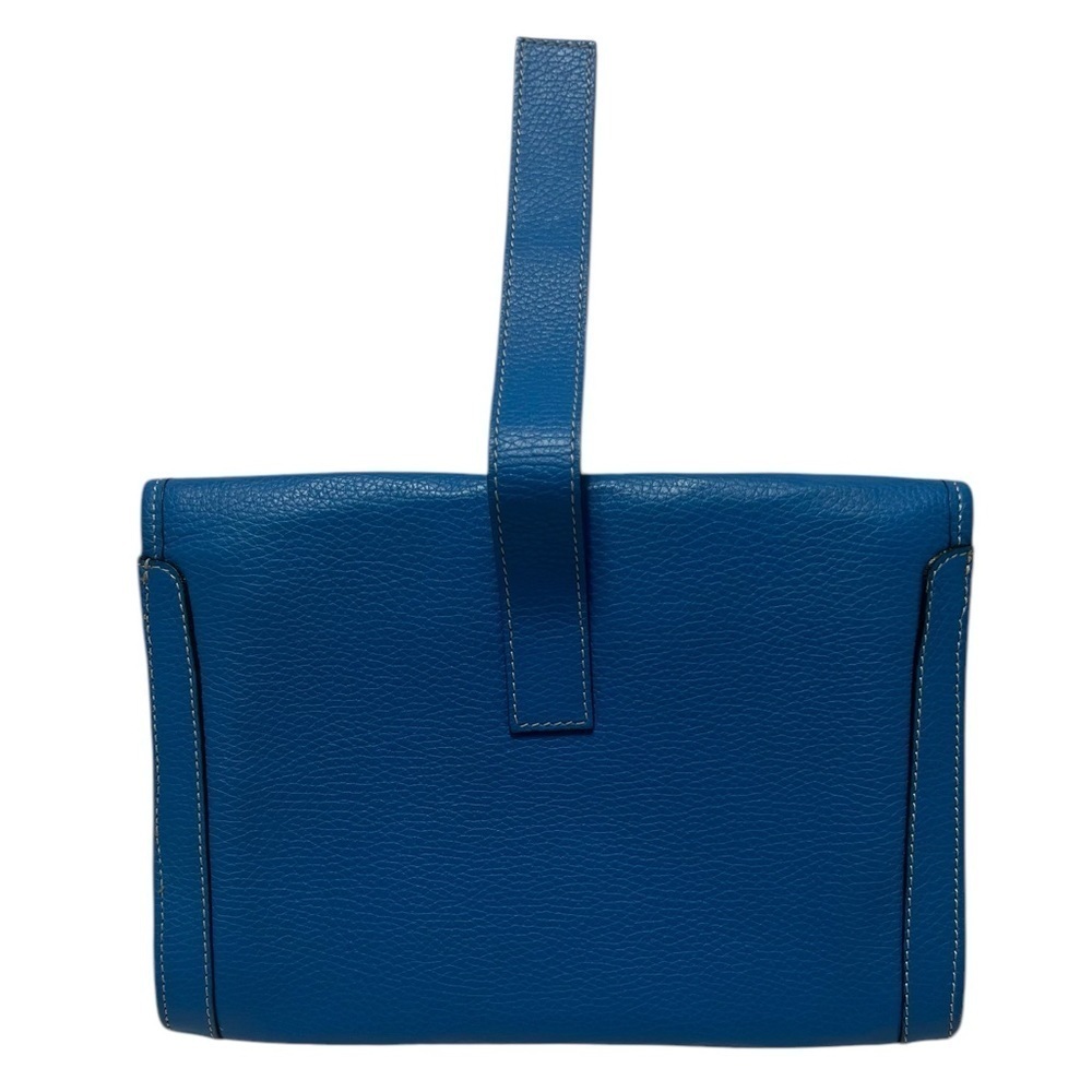 Laurent Effel Small Leather
Clutch blue purse handbag - Picture 4 of 8